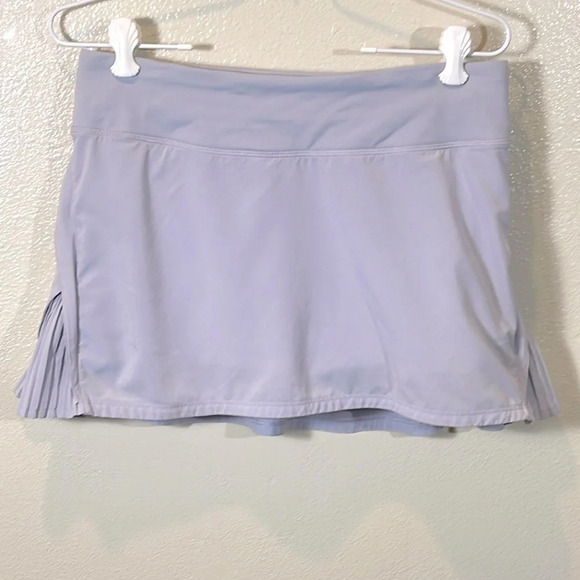 Lululemon Play Off The Pleats Skirt *13" Peri Purple size 6 - Picture 4 of 12